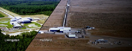 LIGO Locations, Photo: Caltech/MIT/LIGO Laboratory