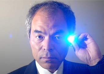 Shuji Nakamura and blue LEDs. Photo: Ladislav Markuš